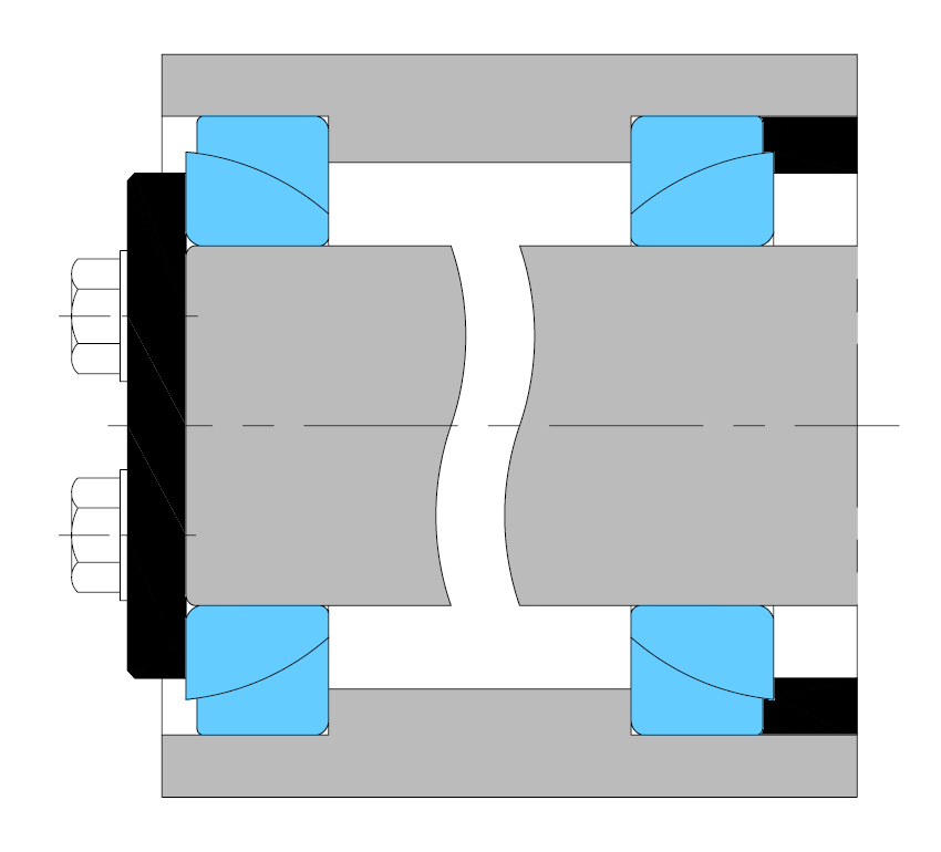 Açısal Temaslı Mafsal Yatak