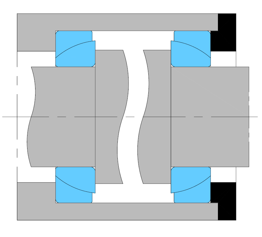 Açısal Temaslı Mafsal Yatak