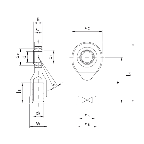 DO Serisi Çelik / PTFE Bakım Gerektirmeyen