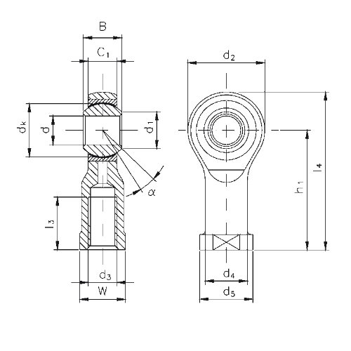 K Serisi Paslanmaz / PTFE - Bakım Gerektirmeyen