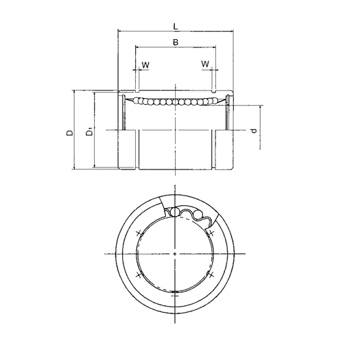 KB - KB-AJ serisi bilyalı lineer - yataklar
