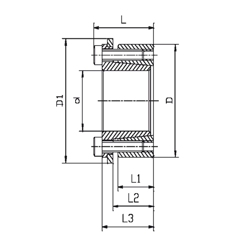 Mil - göbek bağlantıları için model 131