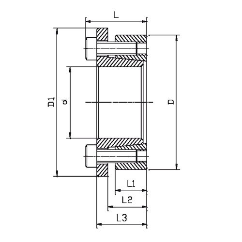 Mil - göbek bağlantıları için model 133