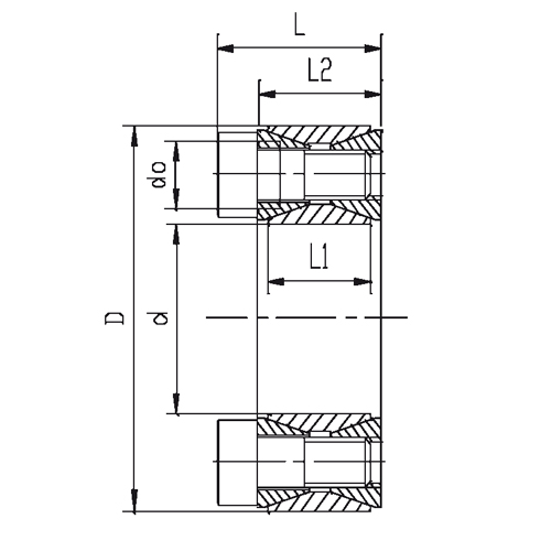 Mil - göbek bağlantıları için model 200