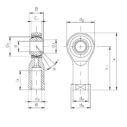 Pnömatik Serisi Çelik / PTFE - Bakım Gerektirmeyen